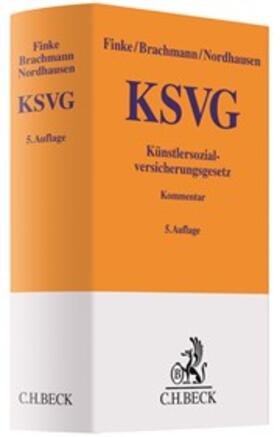 Finke / Brachmann / Nordhausen |  Künstlersozialversicherungsgesetz: KSVG | Buch |  Sack Fachmedien
