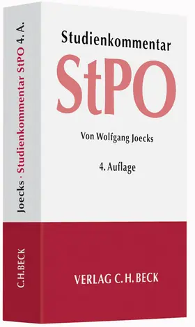 Joecks |  Strafprozessordnung | Buch |  Sack Fachmedien