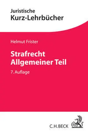 Frister | Strafrecht Allgemeiner Teil | Buch | 978-3-406-67895-0 | sack.de