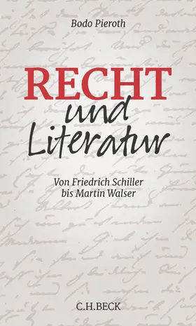 Pieroth |  Recht und Literatur | Buch |  Sack Fachmedien