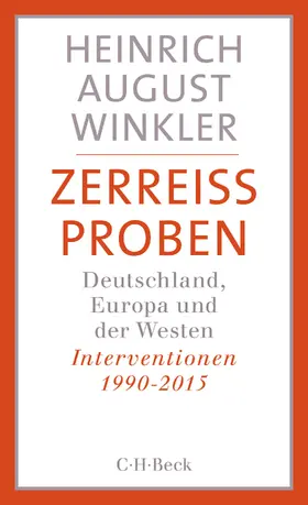 Winkler |  Zerreissproben | eBook | Sack Fachmedien