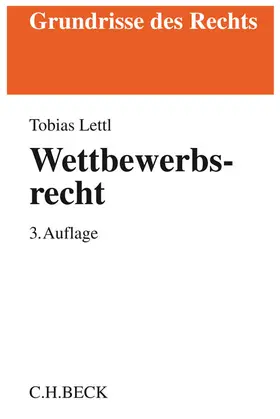 Lettl |  Wettbewerbsrecht | Buch |  Sack Fachmedien