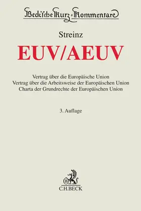 Streinz / Michl |  EUV / AEUV | Buch |  Sack Fachmedien