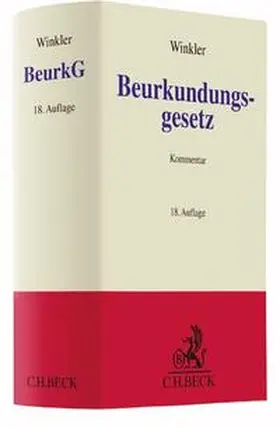 Winkler | Beurkundungsgesetz | Buch | 978-3-406-70361-4 | sack.de