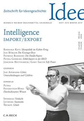 Bürger / Gehring / Kemmerer |  Zeitschrift für Ideengeschichte Heft XI/4 Winter 2017 | Buch |  Sack Fachmedien