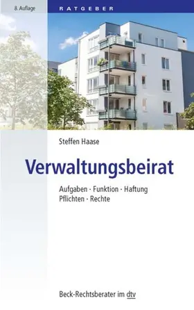 Haase |  Verwaltungsbeirat | eBook | Sack Fachmedien