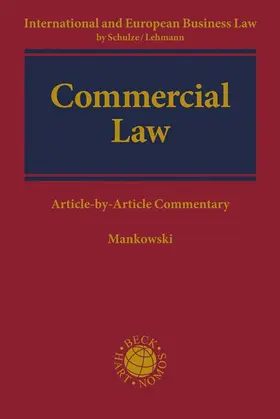 Mankowski |  Commercial Law | Buch |  Sack Fachmedien