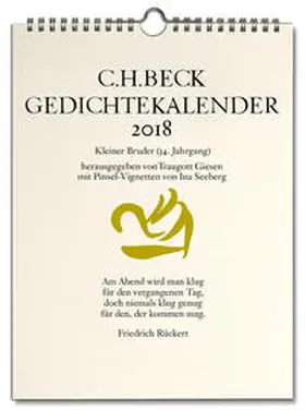Giesen / Kleinlein / Wachinger |  C.H. Beck Gedichtekalender | Sonstiges |  Sack Fachmedien