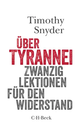 Snyder |  Über Tyrannei | Buch |  Sack Fachmedien