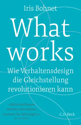 Bohnet |  What works | Buch |  Sack Fachmedien