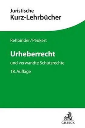 Rehbinder / Peukert / Hubmann | Urheberrecht | Buch | 978-3-406-72133-5 | www2.sack.de