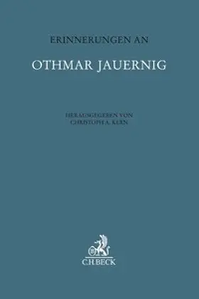 Kern / Jauernig |  Erinnerungen an Othmar Jauernig | Buch |  Sack Fachmedien