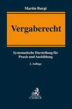Burgi | Vergaberecht | Buch | 978-3-406-72456-5 | sack.de