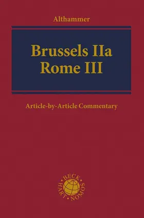 Althammer |  Brussels IIa - Rome III | Buch |  Sack Fachmedien