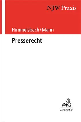 Himmelsbach / Mann |  Presserecht | Buch |  Sack Fachmedien