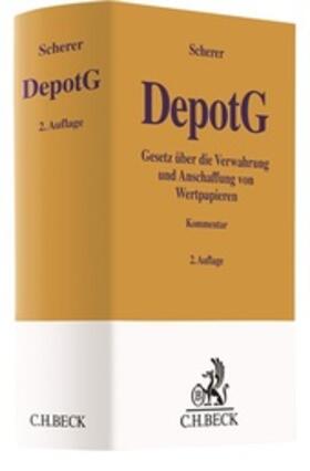 Scherer |  Depotgesetz (DepotG) | Buch |  Sack Fachmedien