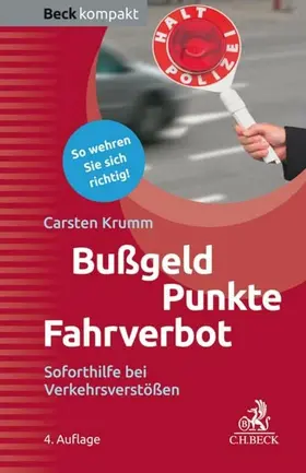 Krumm |  Bußgeld, Punkte, Fahrverbot | eBook | Sack Fachmedien