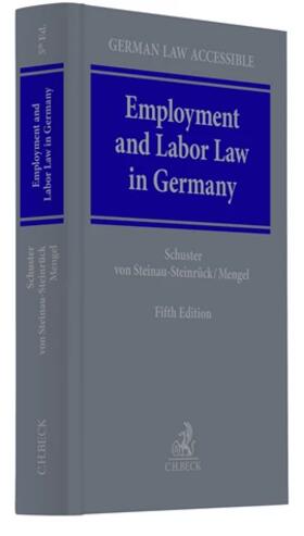 Schuster / v. Steinau-Steinrück / Mengel |  Employment and Labor Law in Germany | Buch |  Sack Fachmedien