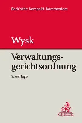 Wysk / Bamberger |  Verwaltungsgerichtsordnung: VwGO | Buch |  Sack Fachmedien