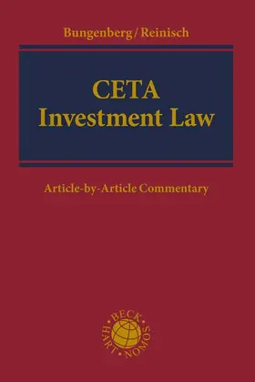 Bungenberg / Reinisch |  CETA Investment Law | Buch |  Sack Fachmedien