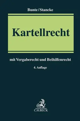 Bunte / Stancke |  Kartellrecht | Buch |  Sack Fachmedien