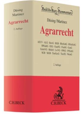 Düsing / Martinez / Martínez |  Agrarrecht | Buch |  Sack Fachmedien