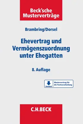 Dorsel / Brambring |  Ehevertrag und Vermögenszuordnung unter Ehegatten | Buch |  Sack Fachmedien