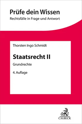 Schmidt |  Staatsrecht II | Buch |  Sack Fachmedien