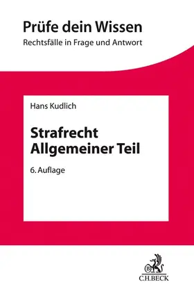 Kudlich |  Strafrecht Allgemeiner Teil | Buch |  Sack Fachmedien
