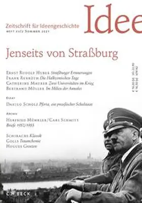 Bürger / Nolte / Staub |  Zeitschrift für Ideengeschichte Heft XV/2 Sommer 2021 | Buch |  Sack Fachmedien