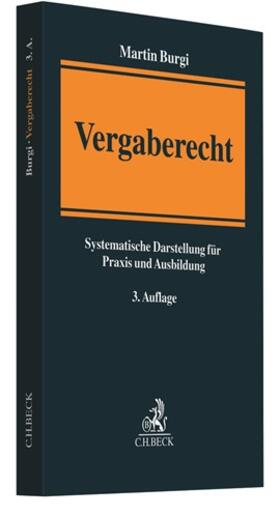 Burgi |  Vergaberecht | Buch |  Sack Fachmedien