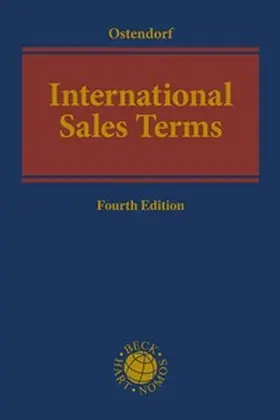 Ostendorf |  International Sales Terms | Buch |  Sack Fachmedien