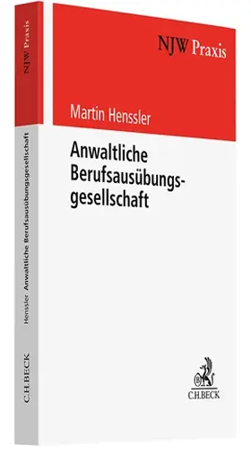 Henssler |  Anwaltliche Berufsausübungsgesellschaft | Buch |  Sack Fachmedien