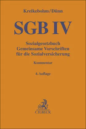 Kreikebohm / Dünn  |  Sozialgesetzbuch | Buch |  Sack Fachmedien