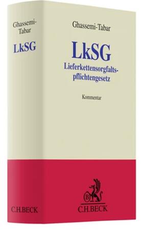 Ghassemi-Tabar |  Lieferkettensorgfaltspflichtengesetz: LkSG | Buch |  Sack Fachmedien