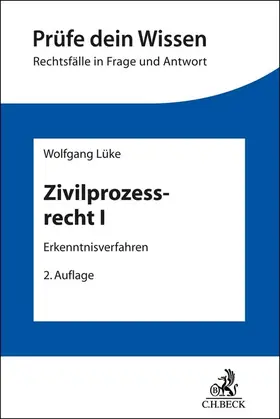 Lüke |  Zivilprozessrecht I | Buch |  Sack Fachmedien