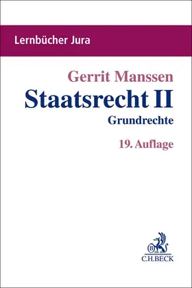 Manssen | Staatsrecht II | Buch | 978-3-406-78860-4 | www2.sack.de