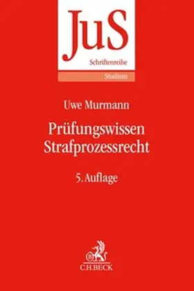 Murmann |  Prüfungswissen Strafprozessrecht | Buch |  Sack Fachmedien