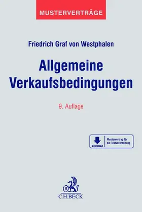 Westphalen |  Allgemeine Verkaufsbedingungen | Buch |  Sack Fachmedien