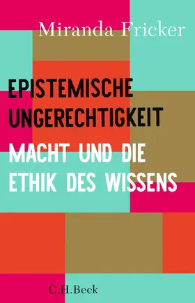 Fricker |  Epistemische Ungerechtigkeit | Buch |  Sack Fachmedien