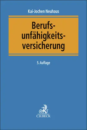 Neuhaus / Voit |  Berufsunfähigkeitsversicherung | Buch |  Sack Fachmedien