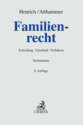 Henrich / Althammer |  Familienrecht | Buch |  Sack Fachmedien