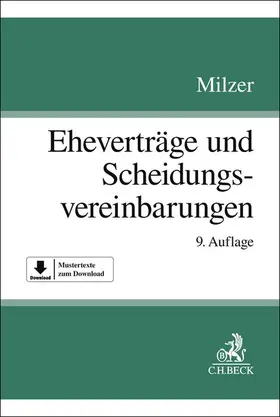 Milzer / Langenfeld |  Eheverträge und Scheidungsvereinbarungen | Buch |  Sack Fachmedien