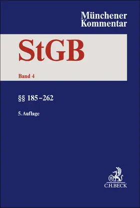 Erb / Schäfer |  Münchener Kommentar zum Strafgesetzbuch  Bd. 4: §§ 185-262 | Buch |  Sack Fachmedien