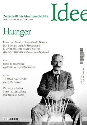 Hacke / Richter |  Zeitschrift für Ideengeschichte Heft XVIII/1 Frühjahr 2024 | Buch |  Sack Fachmedien