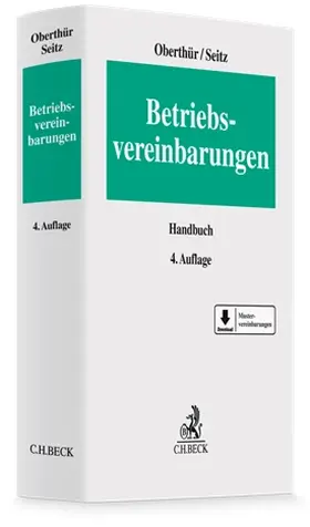 Oberthür / Seitz |  Betriebsvereinbarungen | Buch |  Sack Fachmedien