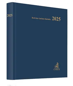 Beck'scher Juristen-Kalender 2025 | Sonstiges | 978-3-406-81707-6 | www2.sack.de