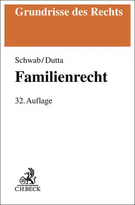 Schwab / Dutta |  Familienrecht | Buch |  Sack Fachmedien