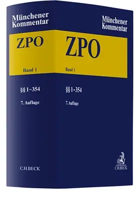 Krüger / Rauscher |  Münchener Kommentar zur Zivilprozessordnung: ZPO, Band 1: §§ 1-354  | Buch |  Sack Fachmedien