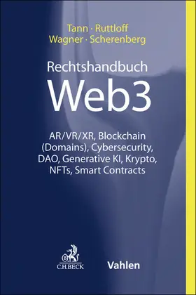 Scherenberg / Ruttloff / Tann |  Rechtshandbuch Web3 | Buch |  Sack Fachmedien